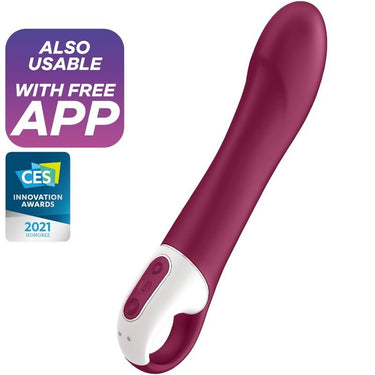 Vibratore Termico G-Spot con App, Riscaldamento e Vibrazioni Potenti